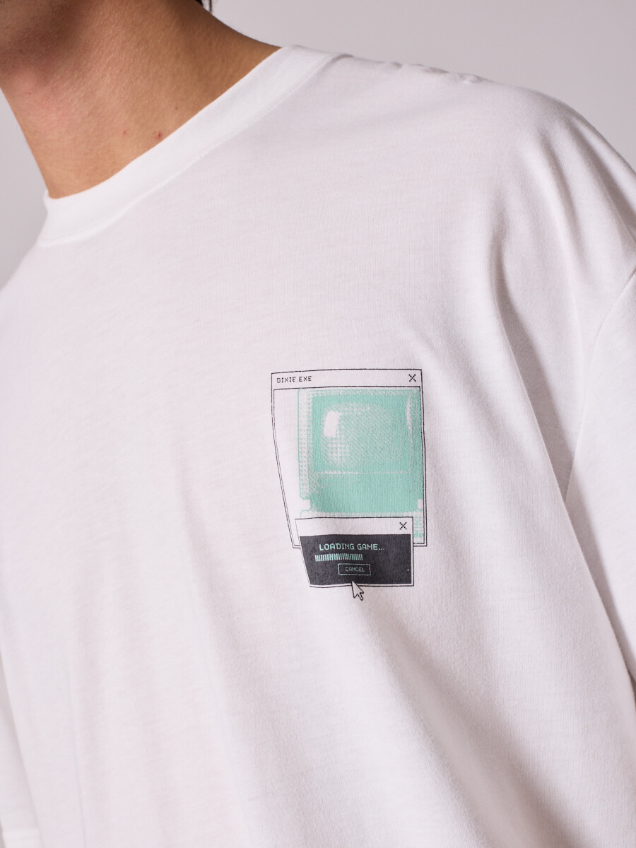 T-SHIRT GASTEL DIXIE Crudo