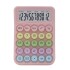 Calculadora Escritorio 12 Digitos Pantalla Grande Escolar Color Variante Rosa