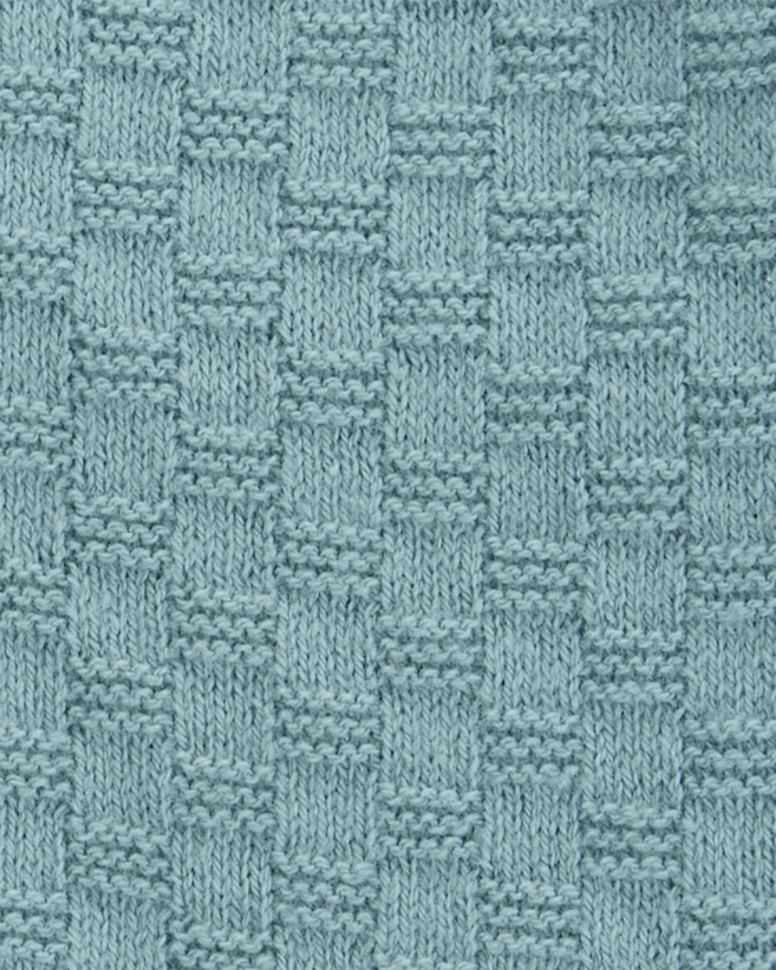 Monito corto de algodón, tejido, azul Sin color