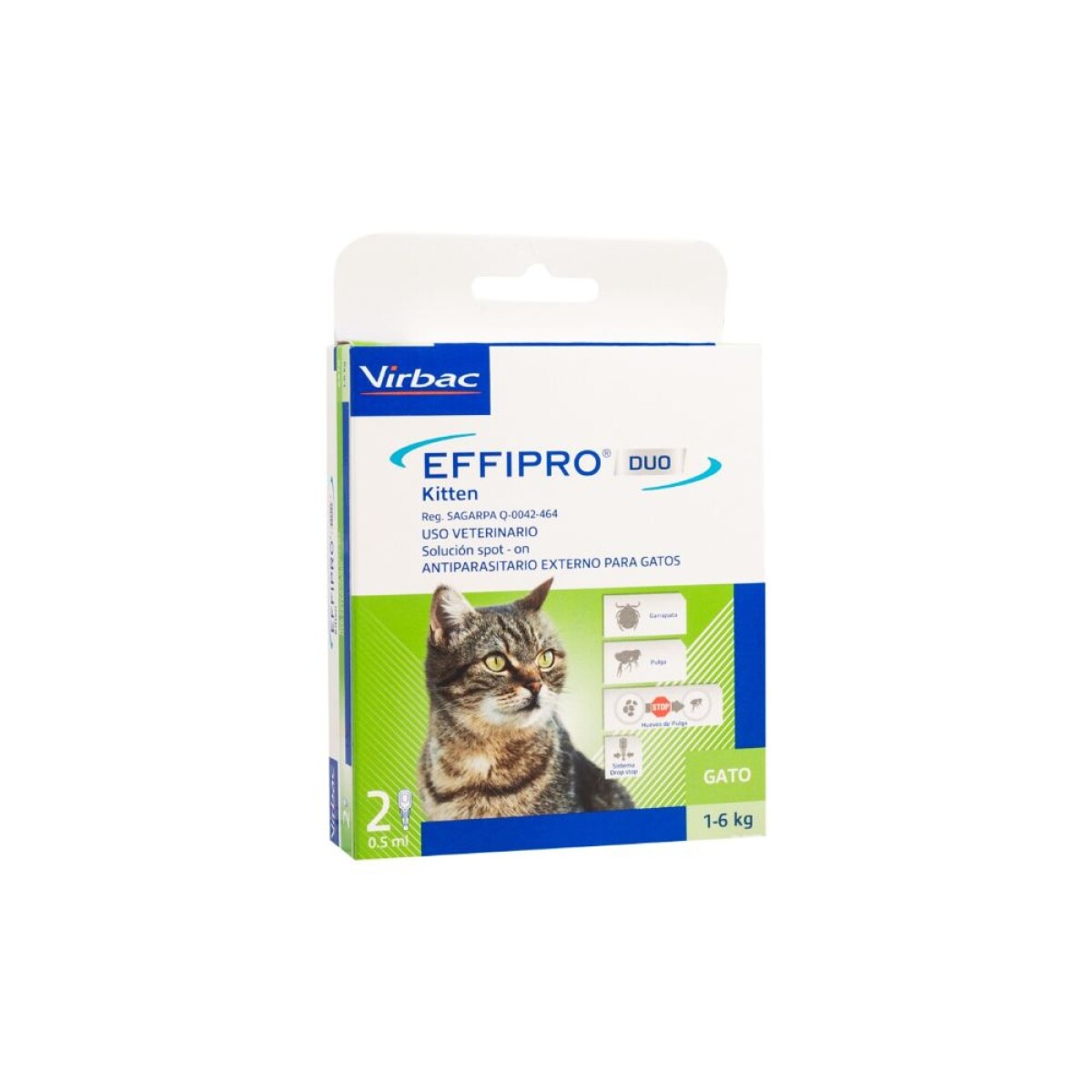 Effipro Dúo Kitten 1-6 kg Und. 