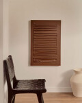 Lienzo Thud con relieves marrón 90 x 60 cm Lienzo Thud con relieves marrón 90 x 60 cm