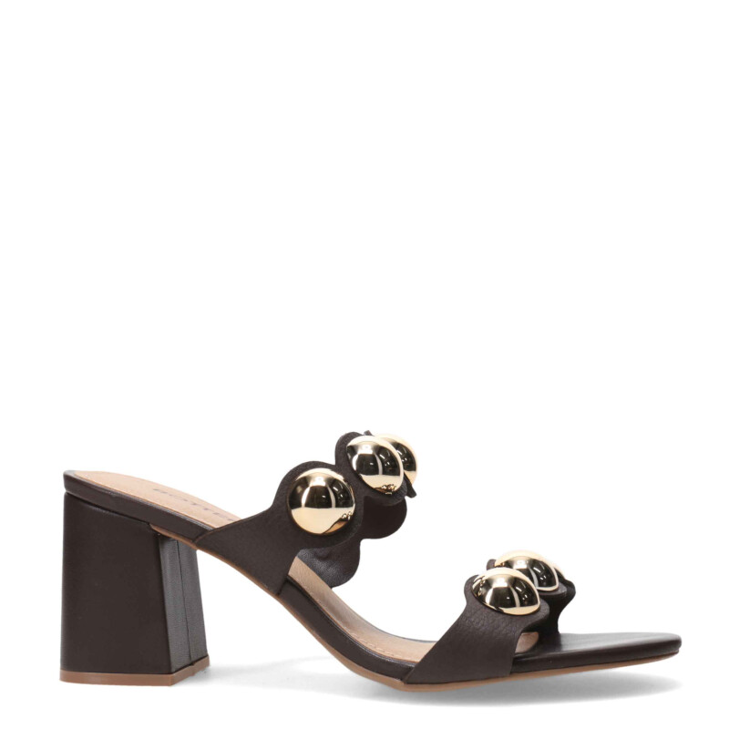 Sandalias de Mujer Bottero con Apliques Marrón