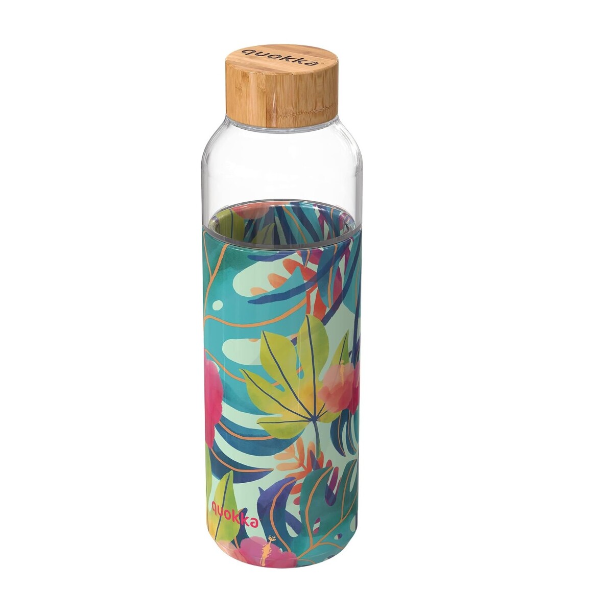 Botella de Vidrio Quokka Flow Tropical 660 ml 