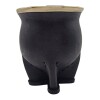 Mate camionero con apliques en bronce - ALPACA - 02 negrouniforme