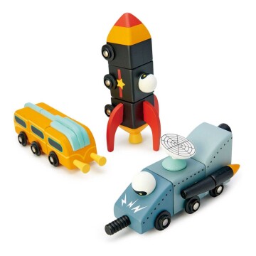 Autos Juguete Desarmables Nave Espacial Cohete Tender Leaf Autos Juguete Desarmables Nave Espacial Cohete Tender Leaf
