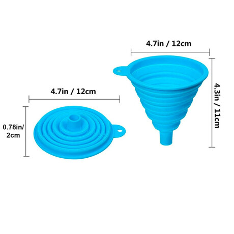 HERRAMIENTAS - EMBUDO SILICONA RETRACTIL WESTON HERRAMIENTAS - EMBUDO SILICONA RETRACTIL WESTON