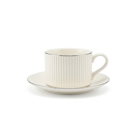 TAZA C/PLATITO BLANCO 100ML Unica