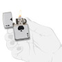 Encendedor ZIPPO 24011 C/Diseño Plata 0