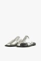 Sandalia Toe Slide Plata