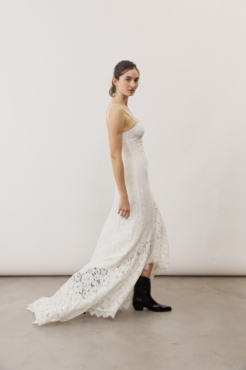 Vestido Riba BLANCO