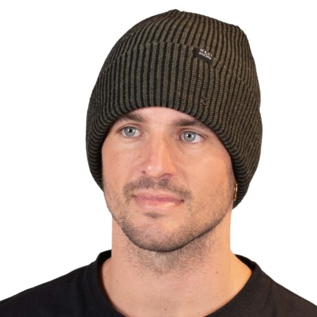 Gorro Lana Maui and Sons - Stone Rebel - Verde Oliva Gorro Lana Maui and Sons - Stone Rebel - Verde Oliva