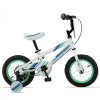 Bicicleta Baccio Bambino rodado 12 con rueditas Blanco