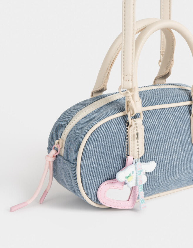 Marroquinería Licencias Cartera Bowling Denim "cinnamoroll" - Combinacion Multicolor