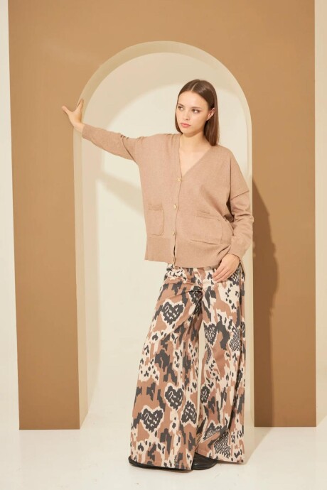CARDIGAN MALENA TOSTADO