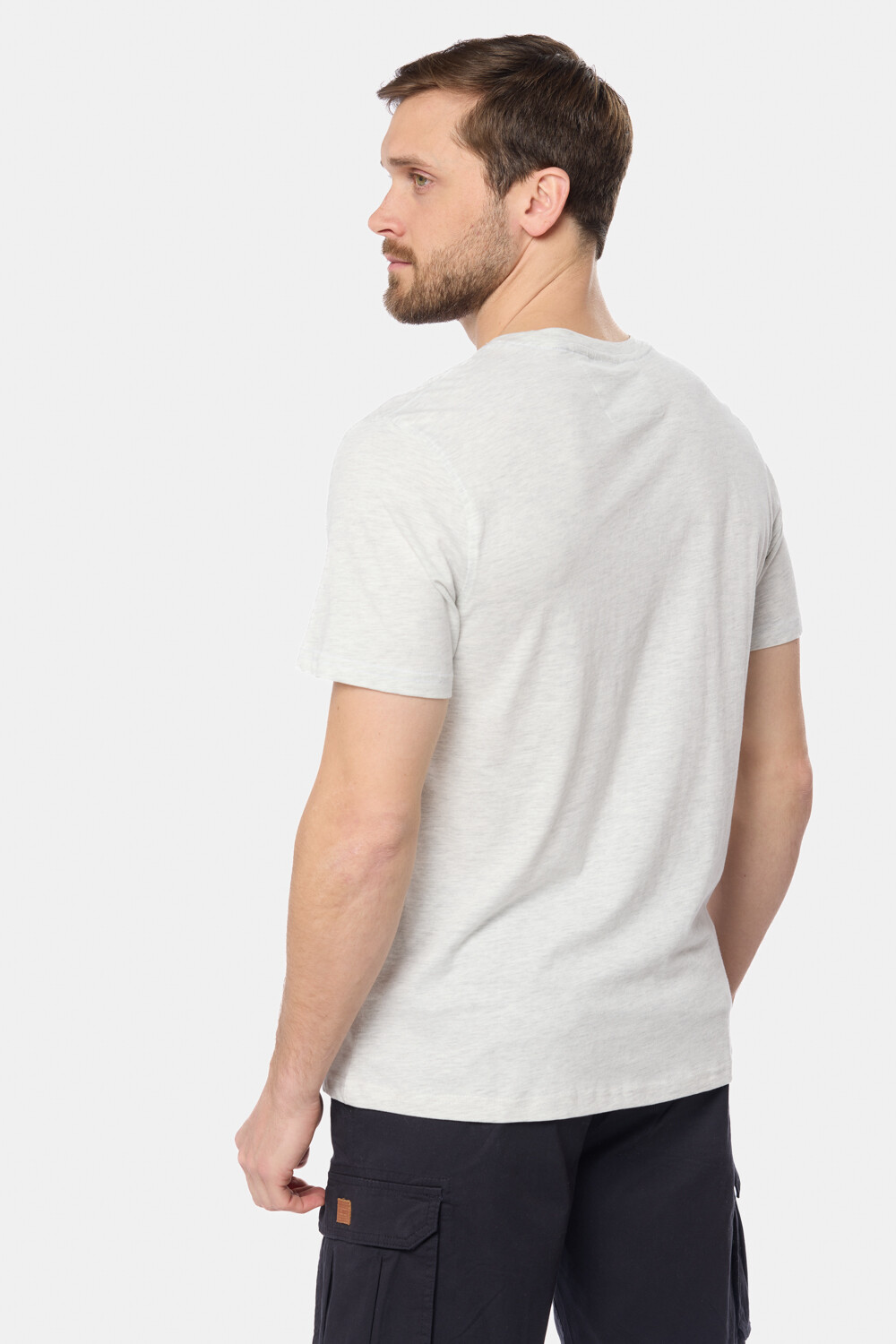 REMERA ESTAMPADA Gris