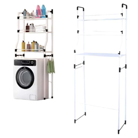 Mueble Organizador Sobre Inodoro Baño 3 Estantes Acero Mueble Organizador Sobre Inodoro Baño 3 Estantes Acero