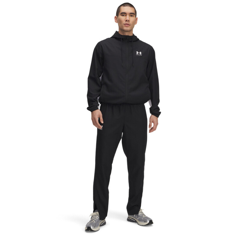 UA Rival Wvn Windbreaker Pnt-BLK BLK-001