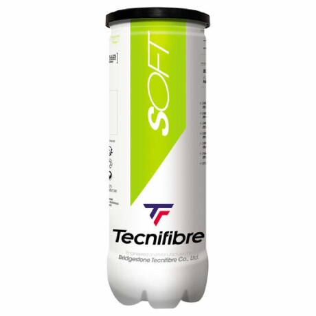 Tubo De Pelotas De Tenis Tecnifibre Soft Tubo De Pelotas De Tenis Tecnifibre Soft