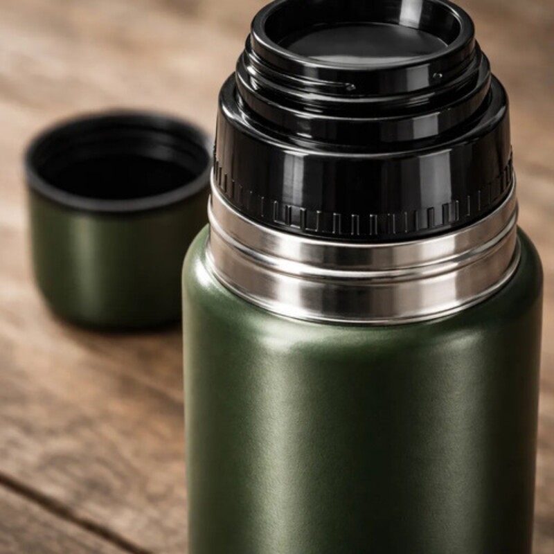 Termo en acero inoxidable de 500 ml Verde Militar