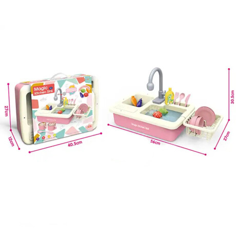 Pileta Cocina Lavavajillas Infantil Conecta al Agua Jug007005