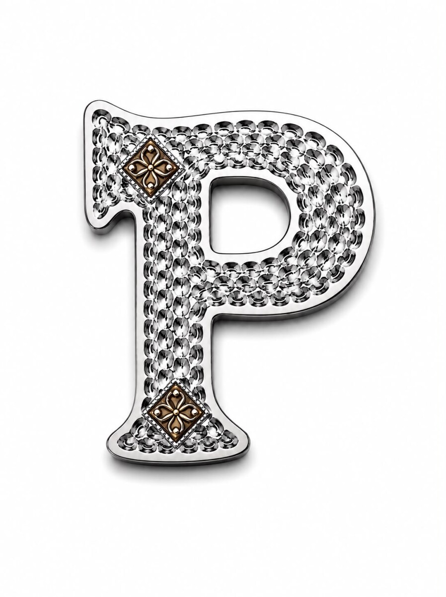 Letras Plata y Oro - P 
