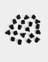 Broches Sets En bolsita Set De Mini Broches - Negro