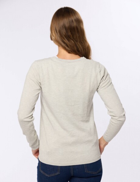 CARDIGAN CLÁSICO Gris