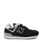 Championes de Niños New Balance Classic 574 Negro - Gris