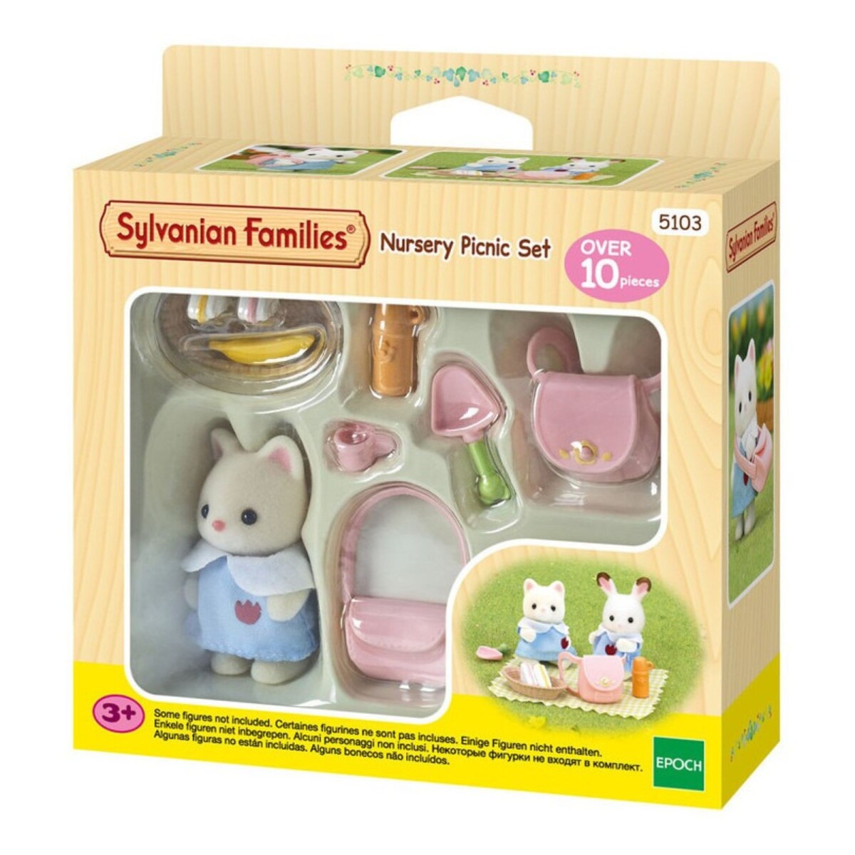 Sylvanian Families Set Pincic Niños Juguete Accesorios 