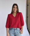 Blusa Carol roja