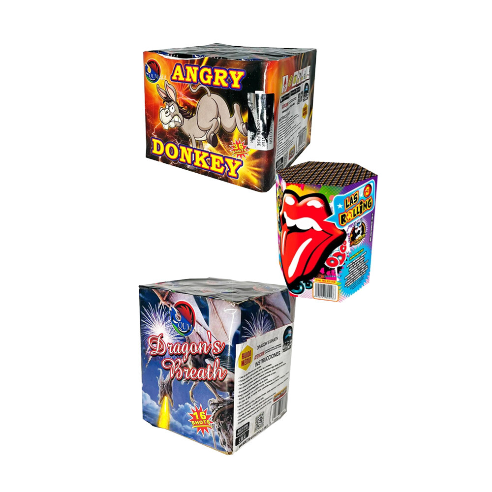 COMBO UFO 04 ANGRY + DRAGON + ROLLING 3 COMBO UFO 04 ANGRY + DRAGON + ROLLING 3