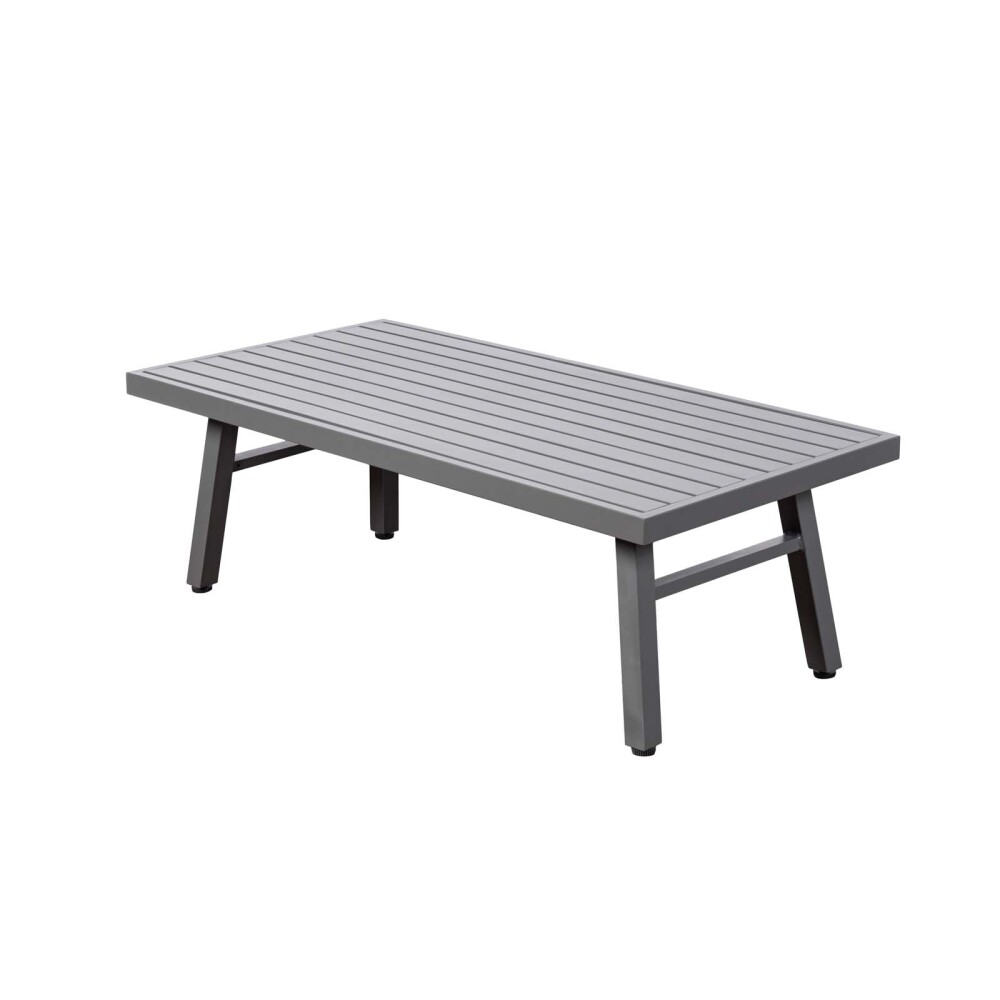 SET DE LIVING ALUMINIO GRIS PORTOFINO