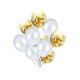 Set de Globo Fessta x10 Und Dorado