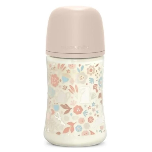 Biberón fisiológico 270ml Suavinex Rosa wonder