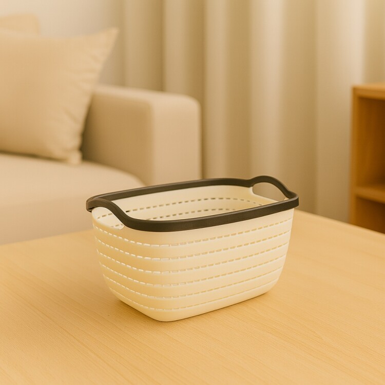 CESTO CANASTO ORGANIZADOR CALADO 29X23X16,5CM CESTO CANASTO ORGANIZADOR CALADO 29X23X16,5CM