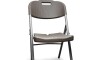 Silla de exterior plegable Marrón Silla de exterior plegable Marrón