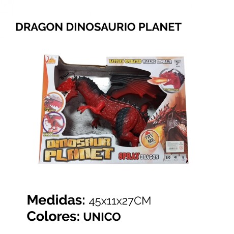 Dragon Dinosaurio Planet Unica