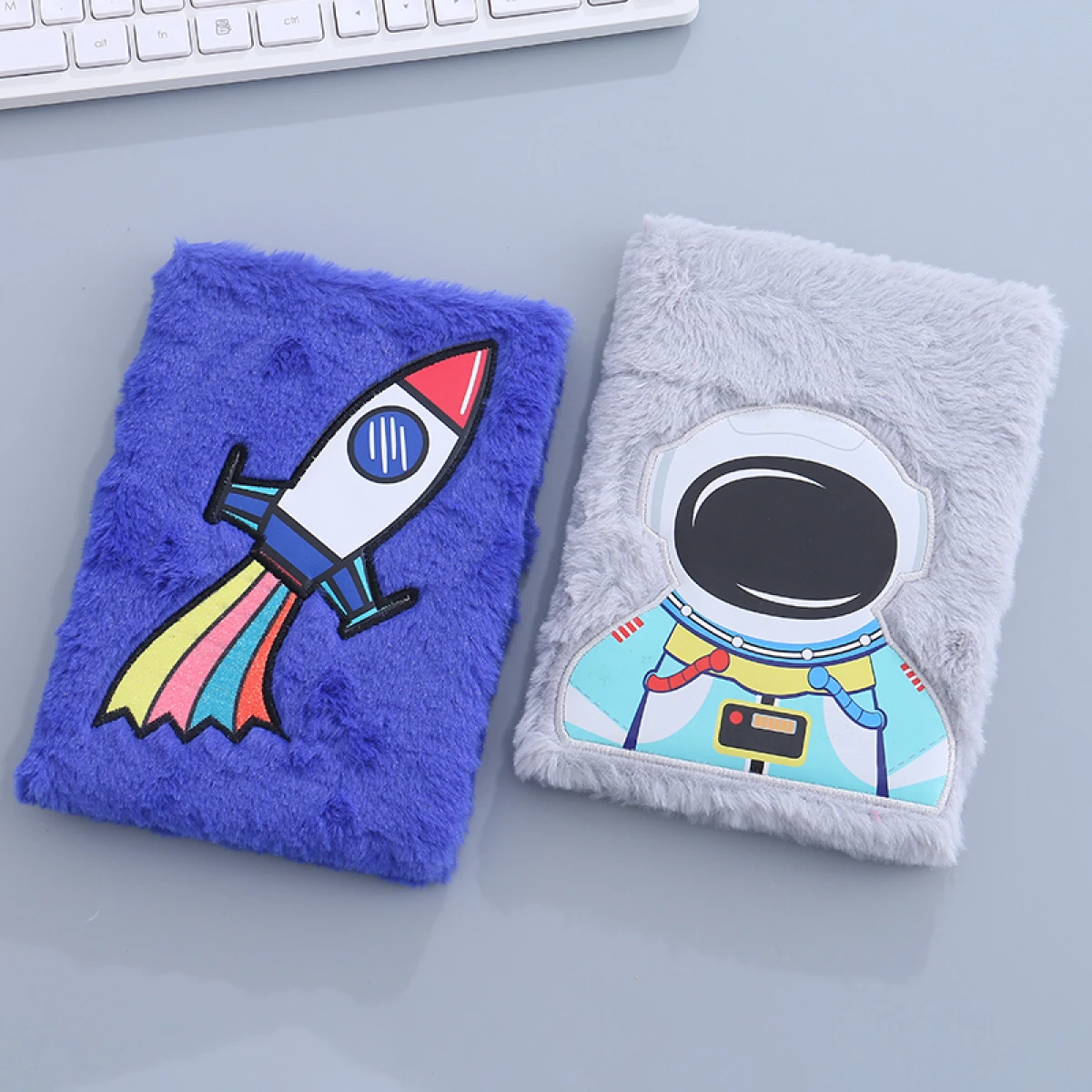 Cuaderno Fluffy Cover - Space Collection - 96 Hojas 