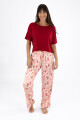 Pijama snake pant Fucsia