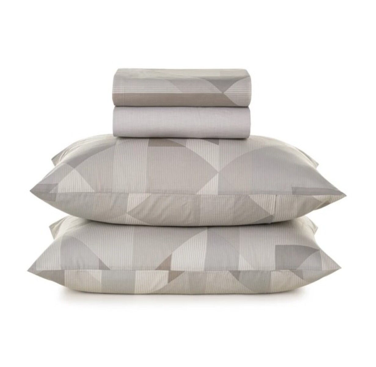 Juego de cama 2 PLAZA Karsten 100 % algodón de 160 hilos (4 piezas) - BLASIUS 