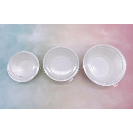 Bowls 850ml+Tapa X 125uni Ecológico Compostable Bols Bagazo Bowls 850ml+tapa X 125uni Ecológico Compostable Bols Bagazo