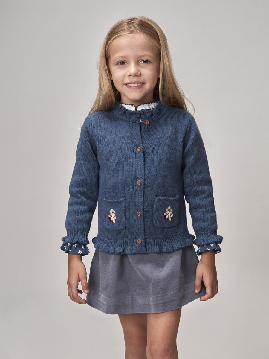 Chaqueta Azul C Azul Medio Oscuro