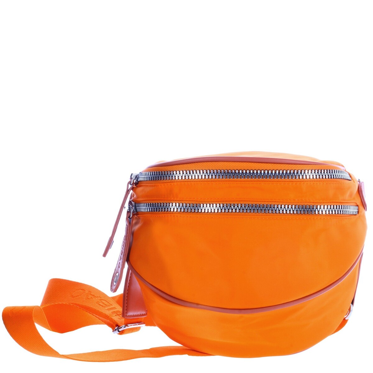 Riñonera Miss Carol con cinta - Anaranjado 