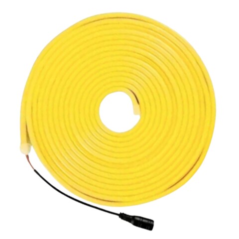 CINTA NEON 12V AMARILLO 5MTS CINTA NEON 12V AMARILLO 5MTS