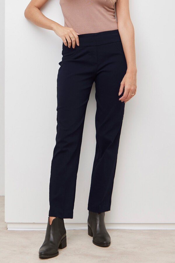 Pantalon Pull On AZUL