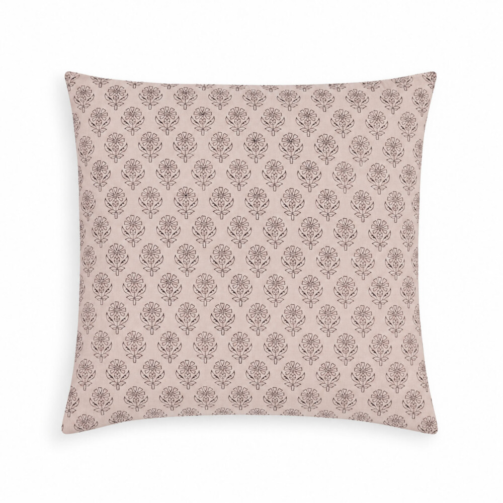 ALMOHADÓN STONE, COTTON, GRIS, ALGODON 60X40 CM
