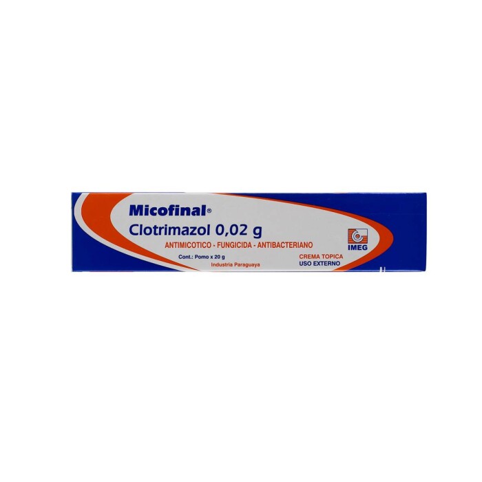 MICOFINAL CREMA CJ X 20 GRAMOS única