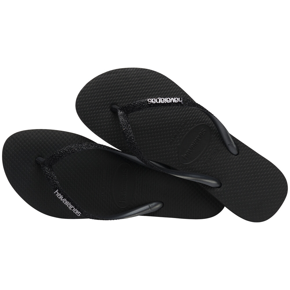 Slim Glitter II - Mujer Negro/Negro