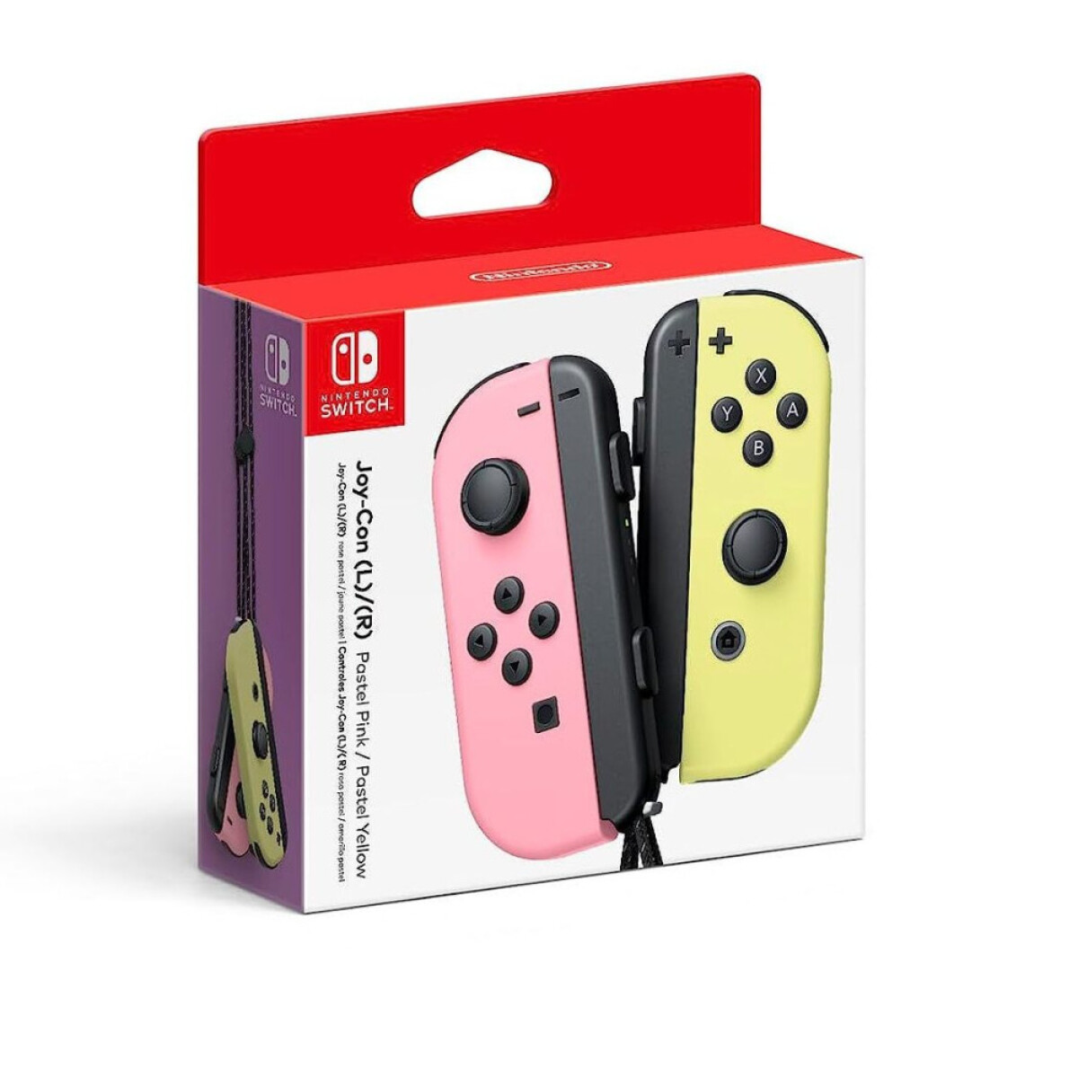 Controles Joystick JOY-CON (L) / (R) para Nintendo Switch Pink-yellow