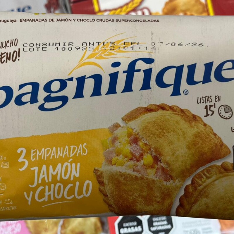 EMPANADAS DE JAMÓN Y CHOCLO X3 PAGNIFIQUE EMPANADAS DE JAMÓN Y CHOCLO X3 PAGNIFIQUE